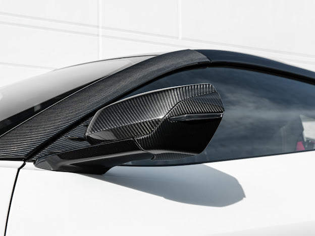 2020+ CORVETTE C8 | CARBON FIBER REPLACEMENT MIRROR COVERS PAIR