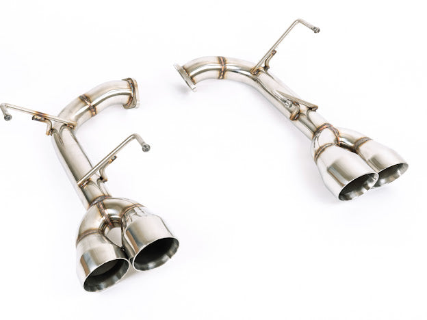 2015-2021 SUBARU WRX / STI | MUFFLER DELETE AXLE BACK EXHAUST 4 INCH CHROME QUAD TIPS