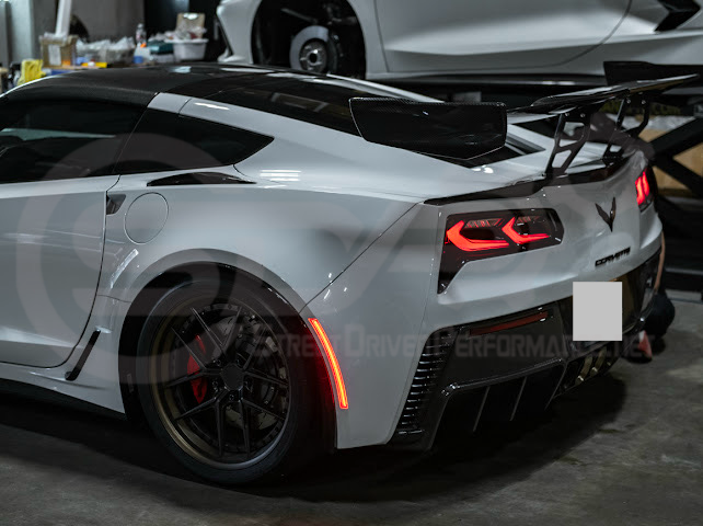 2014-2019 Chevrolet Corvette C7 | Factory Style Front & Rear LED Side Marker Lights Pair