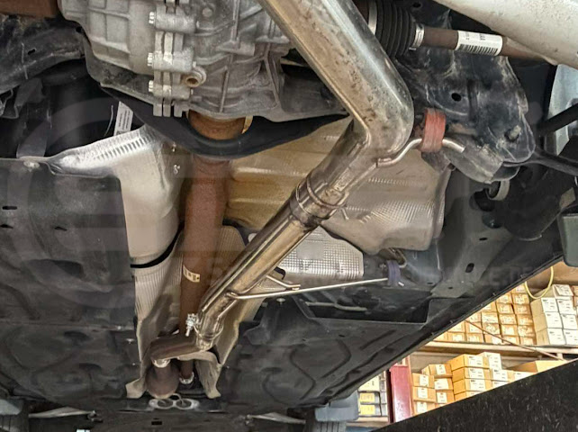2022-2024 FORD MAVERICK 2.0L MUFFLER DELETE CAT BACK EXHAUST