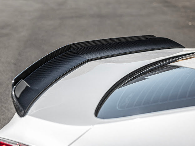2016-2019 Cadillac ATS-V COUPE  | Wickerbill Trunk Spoiler Wing Carbon Fiber