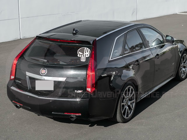 *IMPERFECTION / DISCOUNTED* 2009-2015 Cadillac CTS-V V2 Wagon - Carbon Fiber Trunk Lid Spoiler / Wing
