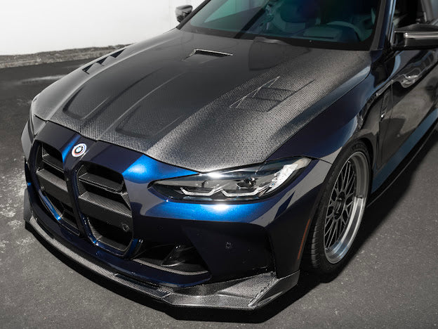2021+ BMW G80 M3 & 2021+ BMW G82 / G83 M4 | SDP PERFORMANCE  STYLE CARBON FIBER FRONT HOOD