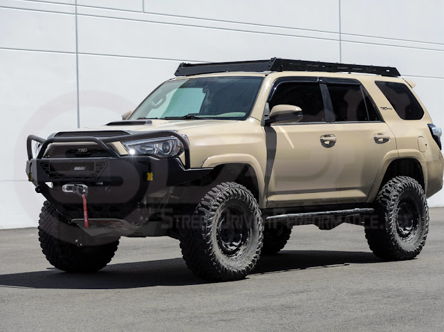 2010-2024 Toyota 4Runner | Carbon Steel Black Top Roof Rack Cargo Carrier