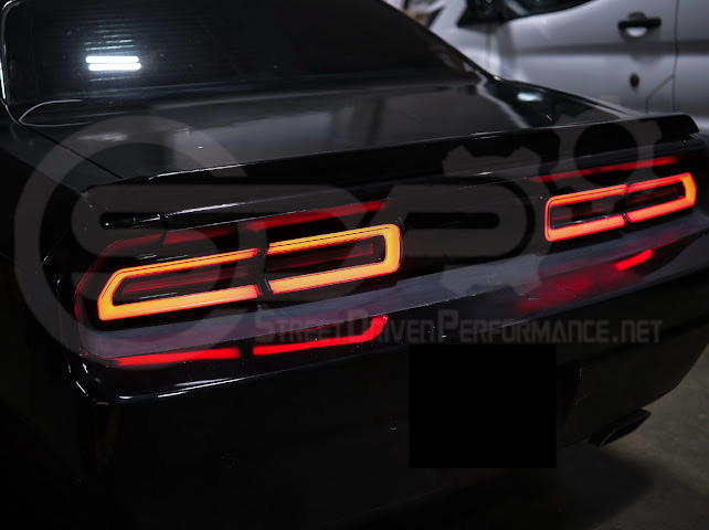 2008-2014 Dodge Challenger | Facelift Sequential Signal LED Smoke Rear Taillights Pair