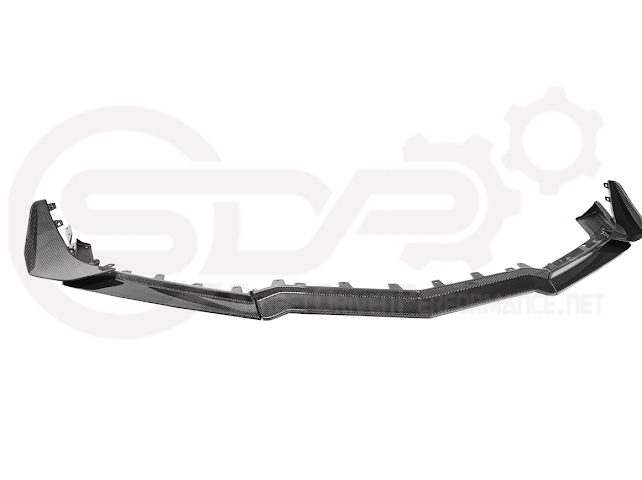 2023+ CHEVROLET CORVETTE C8 Z06 & E-RAY | Z07 PERFORMANCE PACKAGE CARBON FIBER LIP SPLITTER GROUND EFFECTS WITH NO DRILL CANARDS