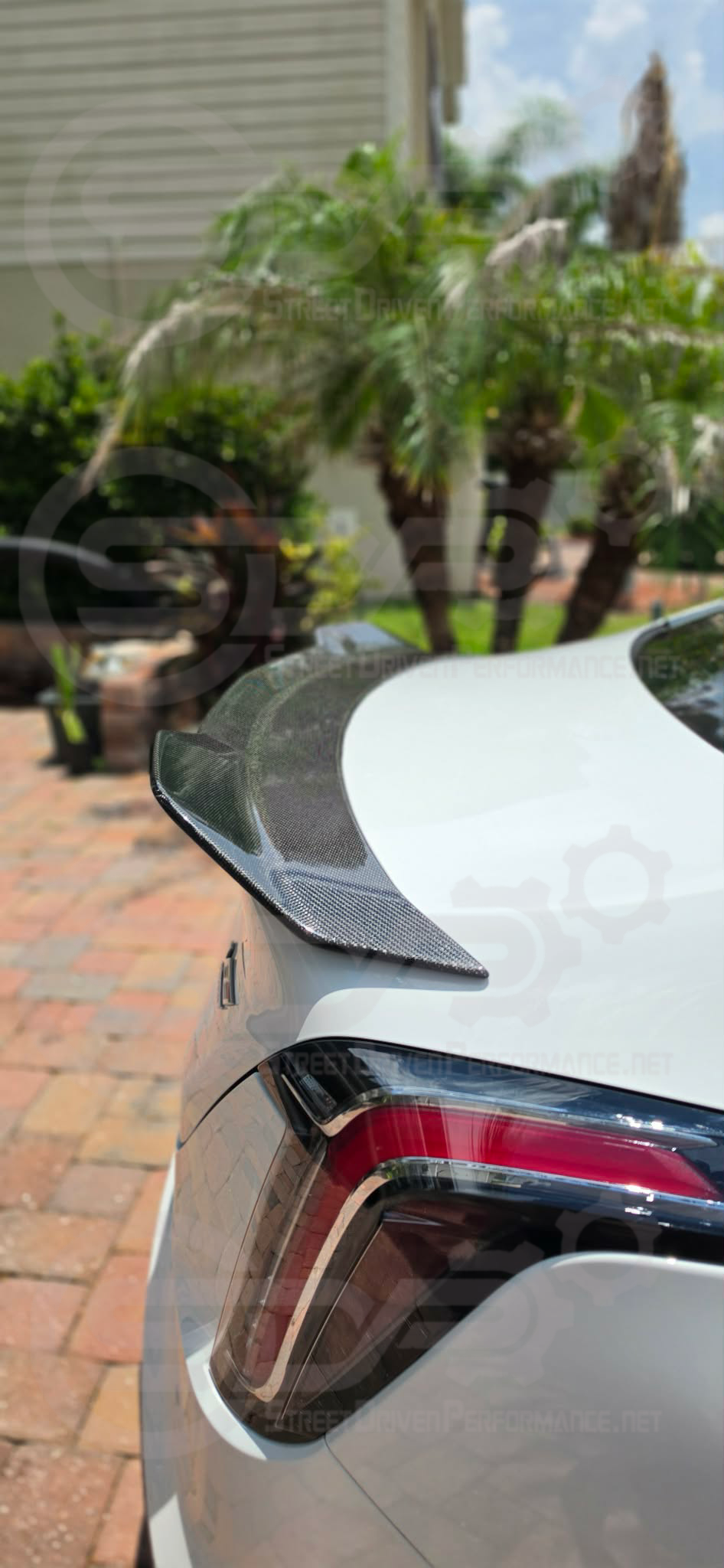 2020-PRESENT CADILLAC CT4-V & CT4-V BLACKWING | AGGRESSIVE HIGH DUCKBILL STYLE CARBON FIBER REAR WING SPOILER