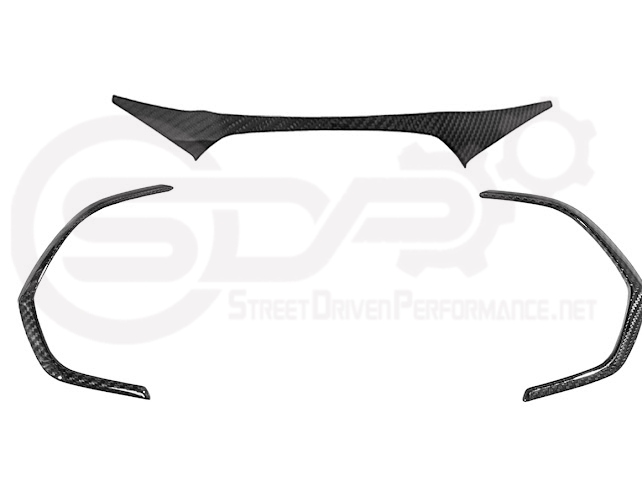 2014-2019 Chevrolet Corvette C7 | Carbon Fiber Dashboard Instrument Cluster Gauge Frame Trim Cover