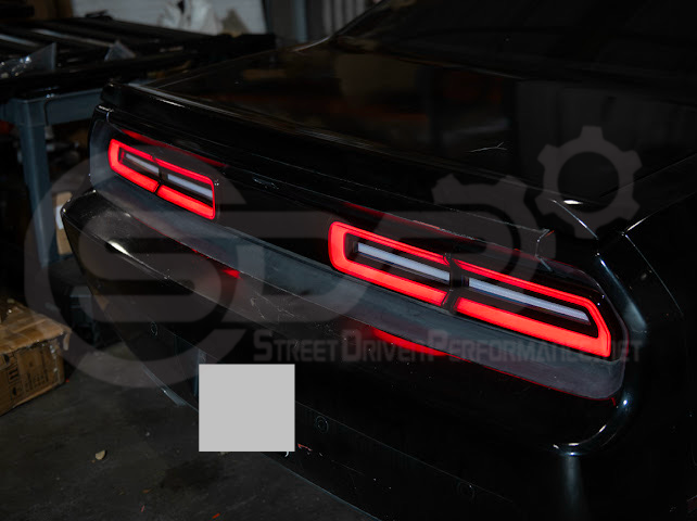 2008-2014 DODGE CHALLENGER | FACELIFTED SEQUENTIAL SIGNAL LED CLEA REAR TAILLIGHTS (PAIR)