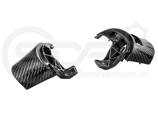 2005-2013 CHEVROLET CORVETTE C6 | SDP PERFORMANCE CARBON FIBER STEERING WHEEL BUTTON COVER REPLACEMENT PAIR