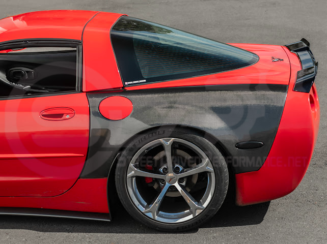 1997-2004 Chevrolet Corvette C5 | ZR1 Extended Style GLOSSY BLACK Rear Trunk Lid Wickerbill Spoiler Wing