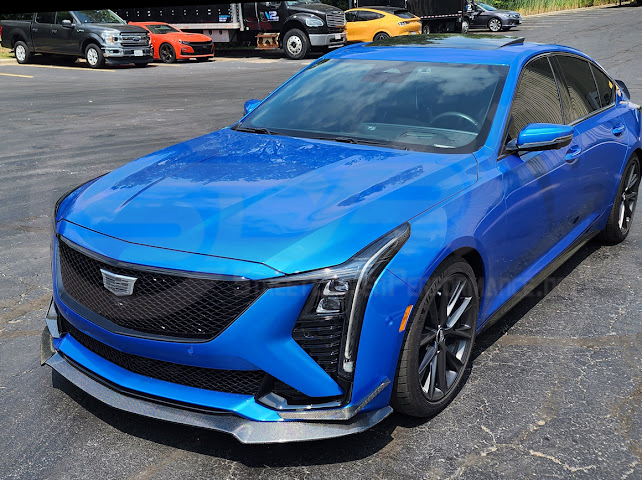 2025-Up Cadillac CT5-V | SDP Performance Package Add On Front Side Bumper Canards Pair