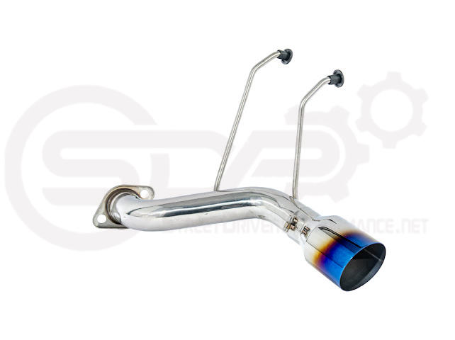 Mazda MX-5 Miata ND 2016-2025 axle back exhaust with 4-inch burnt or chrome tips by Street Driven Performance.