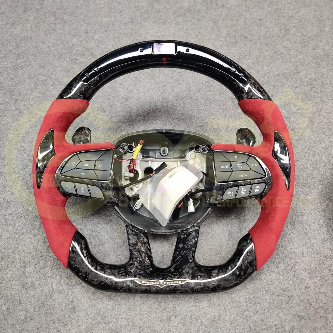 2018 - 2022 MOPAR Jeep Trackhawk Custom Carbon Fiber Steering Wheel with options