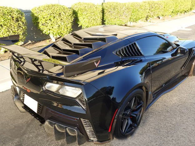 *BRAND NEW OPEN BOX / DISCOUNTED* 2019 CHEVROLET CORVETTE C7 ZR1 | CARBON FIBER REAR LID BASE SPOILER WING