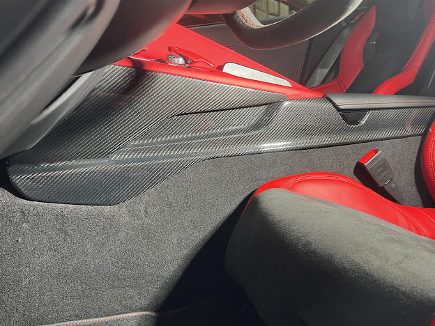 2020+ CORVETTE C8 CENTER CONSOLE SIDE UPPER TRIM VENT COVER