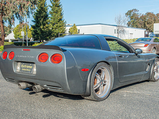 1997-2004 CHEVROLET CORVETTE C5 FRONT AND REAR EXTENDED SPLASH GUARDS / MUD FLAPS