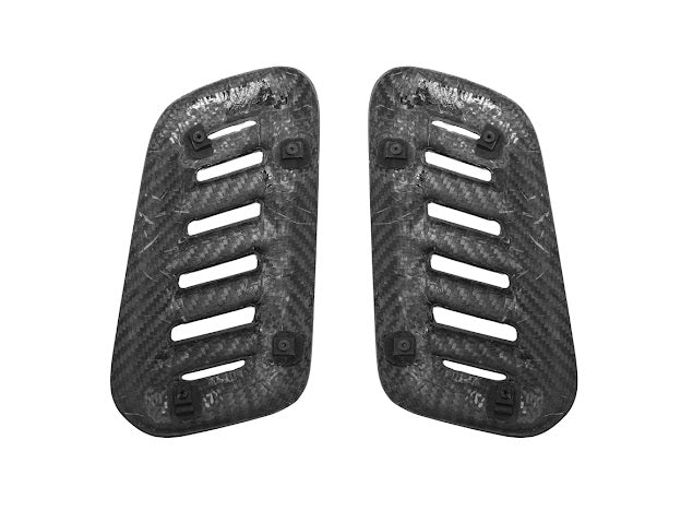 2023-UP TOYOTA GR COROLLA |FACTORY STYLE CARBON FIBER FRONT BULGE HOOD VENTS REPLACEMENT
