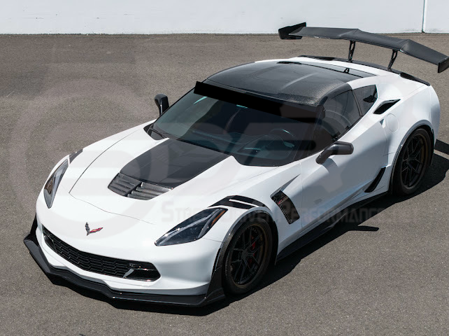 2014-2019 Chevrolet Corvette C7 Coupe | CARBON FIBER Replacement Top Targa Roof Panel