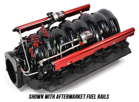 Nitrous Outlet GM 102mm Fast Intake Hard-line Plate System  - After Market Fuel Rails/ Fuel Hard-line Requires Fabrication...