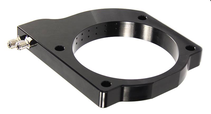 Nitrous Outlet GM 102mm MSD LS1/LS2/LS6 Atomic AirForce Intake Hard-line Plate System - Aftermarket Fuel Rails/2006-2019 C...