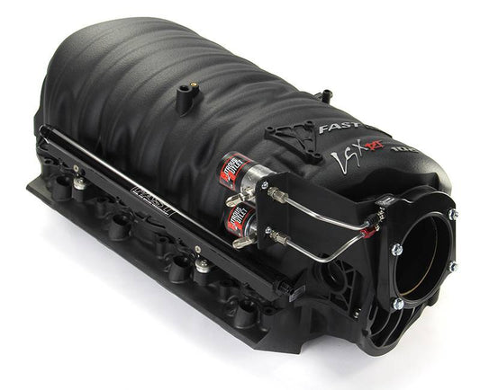 Nitrous Outlet GM 2003-2013 FAST 102mm Truck Intake Hard-line Plate System - Gas/E85 (5-55psi)(Aftermarket Fuel Rails)(50-...