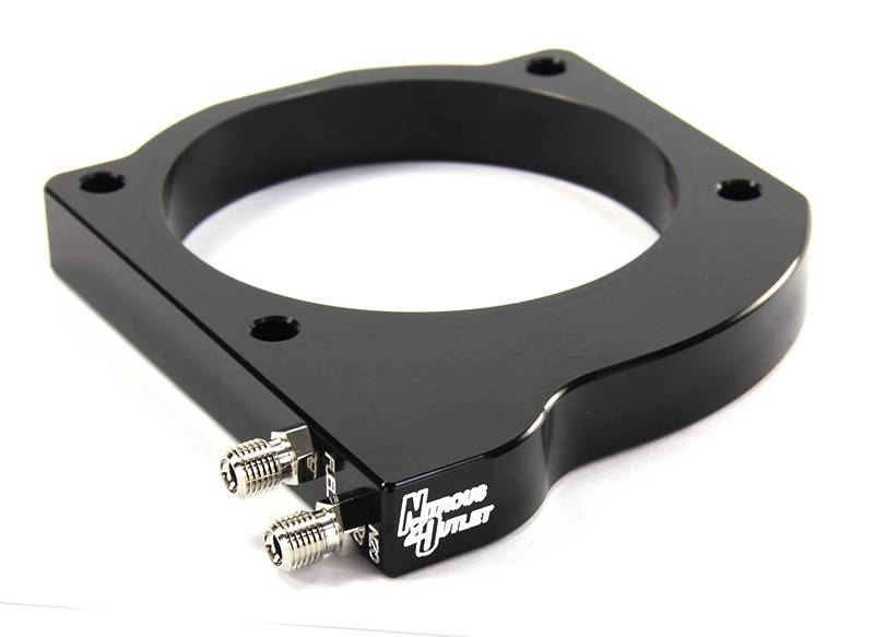 Nitrous Outlet GM 2003-2013 FAST 102mm Truck Intake Hard-line Plate System - Gas/E85 (5-55psi)(Aftermarket Fuel Rails)(50-...
