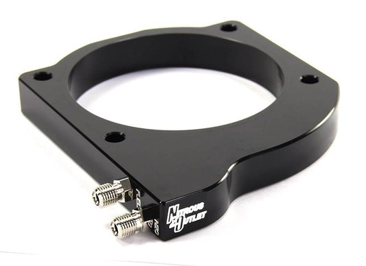 Nitrous Outlet GM 2003-2013 FAST 102mm Truck Intake Hard-line Plate System - Gas/E85 (5-55psi)(Aftermarket Fuel Rails)(50-...
