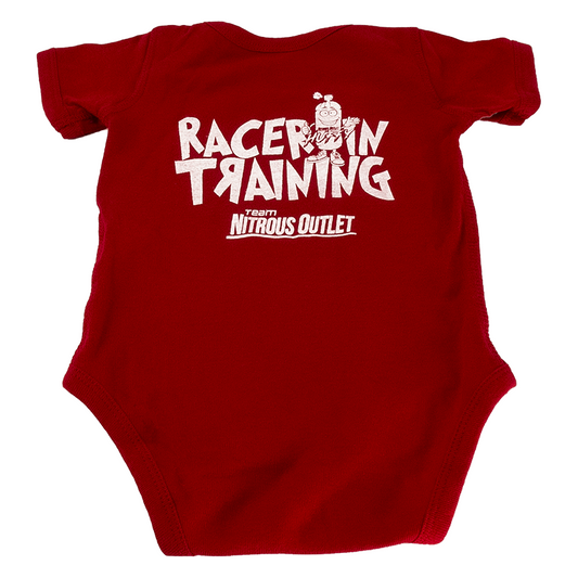 Nitrous Outlet Toddler Huffy Onesie - Red/18M