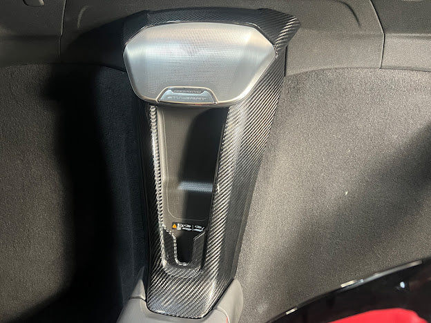 2020+ CORVETTE C8 CONVERTIBLE | CARBON FIBER INTERIOR WATERFALL SPEAKER GRILLE