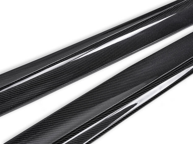 2013-2018 Ford Focus ST | RS CARBON FIBER *ADD-ON*  Side Skirts Rocker Panel Extensions Ground Effects