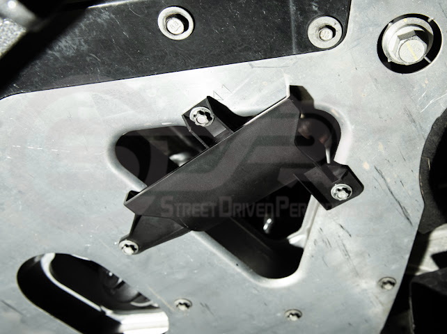 Pair of Street Driven Performance Corvette C8 underbody air deflector cooling duct scoops, exterior trim for 2020 and newer models.