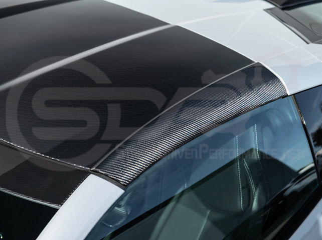 2020-Up Chevrolet Corvette C8 Coupe | CARBON FIBER Replacement Top Targa Roof Panel