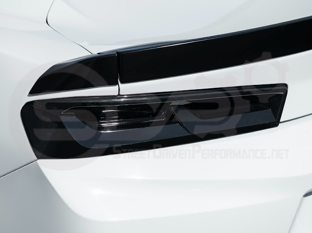 2016-2018 CHEVROLET CAMARO | SMOKE TINTED REAR TAIL LIGHT TRIM BEZEL COVER PAIR