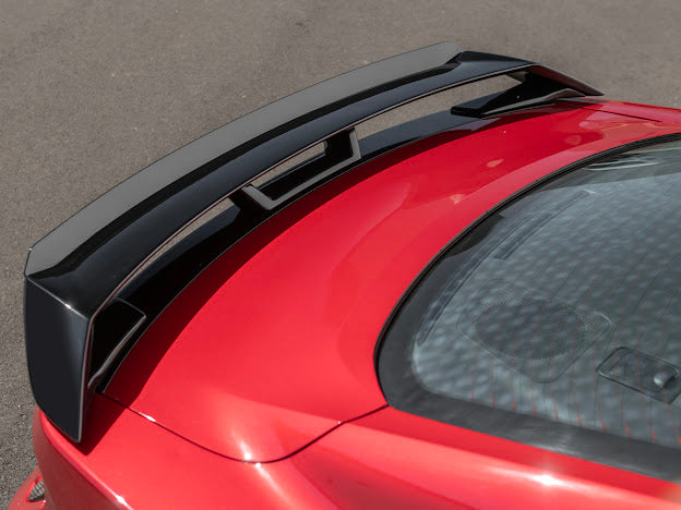 2024-Up Ford Mustang S650 | GT Style Rear Trunk Wing Wickerbill Spoiler