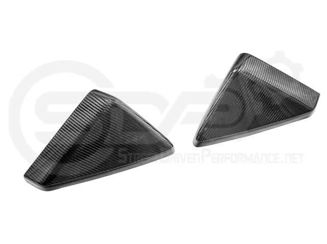 2024-Up Tesla Cybertruck | Factory Style Carbon Fiber Side Mirror Covers Pair