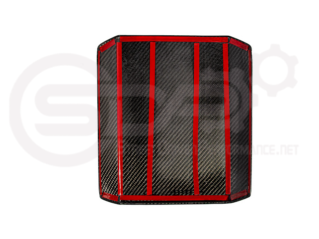 2024-Up Tesla Cybertruck | Interior DRY Carbon Fiber Armrest Trim Cover (Copy)