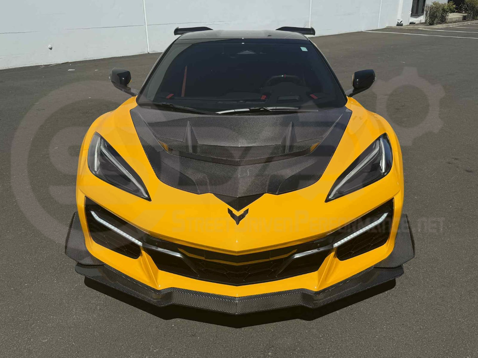 *IMPERFECTION / DISCOUNTED* 2020+ Corvette C8 | ZR1 Style Replica CARBON FIBER Front Hood