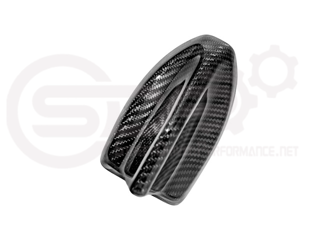 2024-Up Ford Mustang S650 | Carbon Fiber Tape-On Roof Shark Fin Antenna Cover