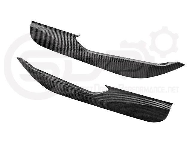 2020-Up Corvette C8 | CARBON FIBER Door Kick Guard Panel Lower Pocket Cover Pair