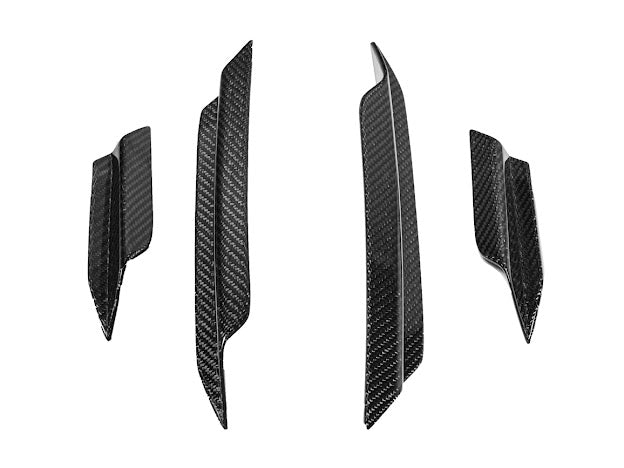 2023+ HONDA CIVIC TYPE-R | SDP PERFORMANCE PACKAGE CARBON FIBER FRONT SIDE CANARDS (PAIR)