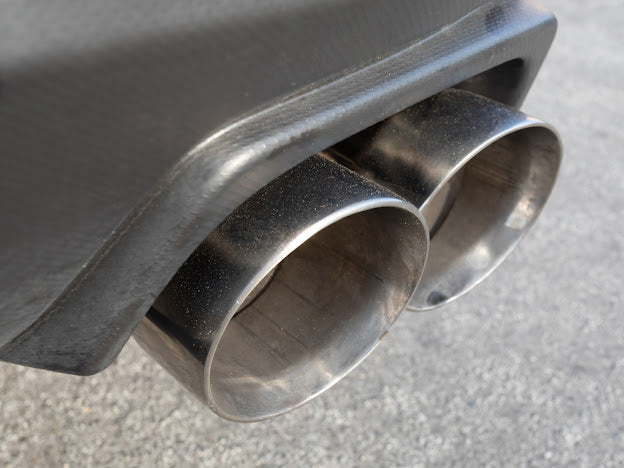 2015-2021 SUBARU WRX / STI | MUFFLER DELETE AXLE BACK EXHAUST 4 INCH CHROME QUAD TIPS