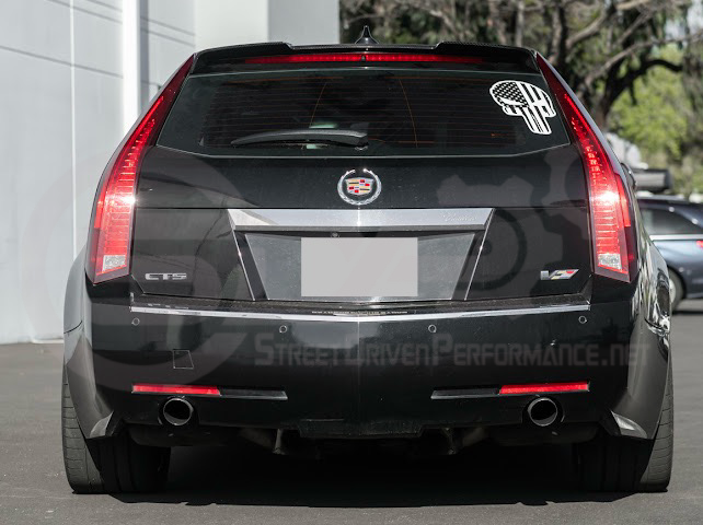*IMPERFECTION / DISCOUNTED* 2009-2015 Cadillac CTS-V V2 Wagon - Carbon Fiber Trunk Lid Spoiler / Wing