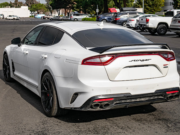 2018-Up Kia Stinger Scorpion GT Style GLOSSY BLACK Rear Trunk Lid Wing Spoiler