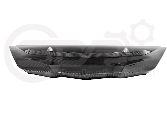 2020-PRESENT CHEVROLET CORVETTE C8 | ZR1 REPLICA STYLE DOUBLE SIDED CARBON FIBER FRONT VENTED HOOD