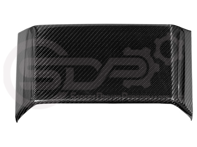 2024-Up Tesla Cybertruck | Interior DRY Carbon Fiber Rear Display Upper Cover