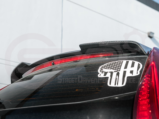 *IMPERFECTION / DISCOUNTED* 2009-2015 Cadillac CTS-V V2 Wagon - Carbon Fiber Trunk Lid Spoiler / Wing