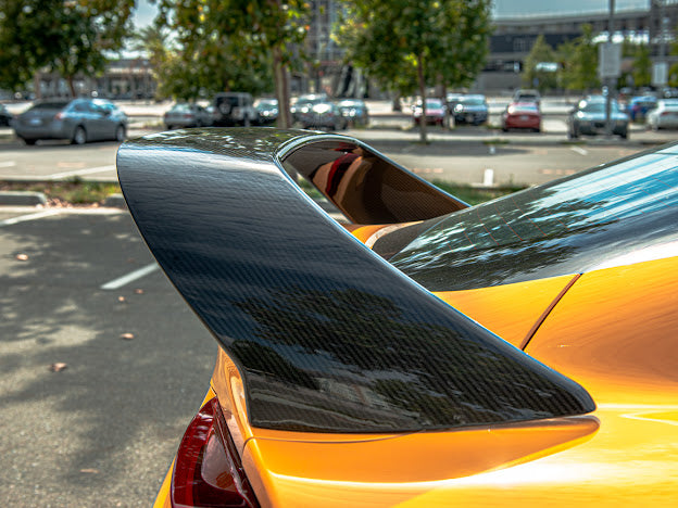 2020-Up Toyota GR Supra A90 A91 | MB Performance Style CARBON FIBER Rear Trunk Lid Wing Spoiler