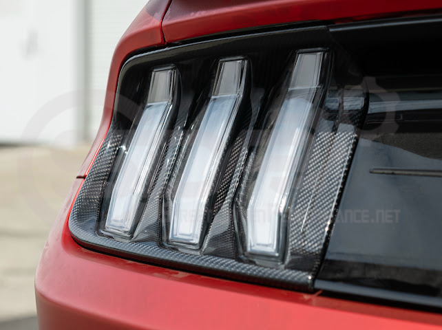 2015-17 FORD MUSTANG | REAR TAIL LIGHT TRIM BEZEL COVER PAIR