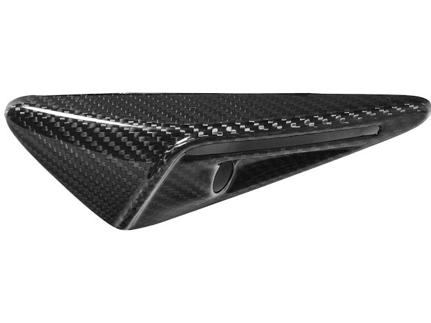 2020-UP TESLA MODEL 3 & Y CARBON FIBER EXTERIOR ALL INCLUSIVE CAMERA COVERS